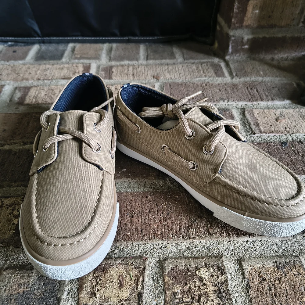 Sonoma Kids Tan Boat Shoes
